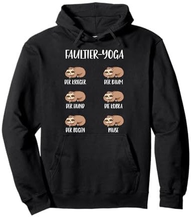 Faultier Yoga Pullover Hoodie