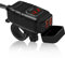 RUIZHI Prise USB Moto, QC3.0 Chargeur USB Moto de Téléphone Adaptateur SAE vers USB Avec ip65 Voltmètre Etanche et Protection de Charge pour Dual USB Moto Téléphone/Tablette /GPS/Caméra DC12V