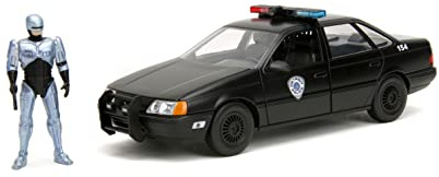Jada Robocop 35th Anniversary 1:24 OCP Ford Taurus Die-Cast Car & 2.75 Robocop Figure, Toys for Kids and Adults