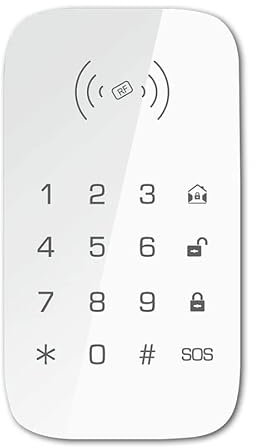 Allarme Zoom PK 10 Tastiera wireless RFID per centrali di allarme