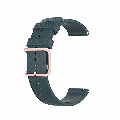 KAREN66 Armband Kompatibel mit Polar Ignite 3 / Ignite 2 / Ignite Wechselarmbänder Sport Silikon Uhrenarmband Ersatzarmband für Polar Ignite 3 /Ignite 2 /Ignite/Unite/Pacer/Pacer Pro (Dunkelgrün)