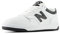 New Balance Herren 480 Sneaker, Weiss-SCHWARZ, 41.5 EU