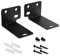 Compatible with Soundbar Wall Mount Holder, for Bose SoundTouch 300, Holder Wall Mount for Soundbar 500, for Soundbar 700 and Soundbar 900 Stand Holder Accessories (JJ-1005-B-0, Black) 2 Pieces