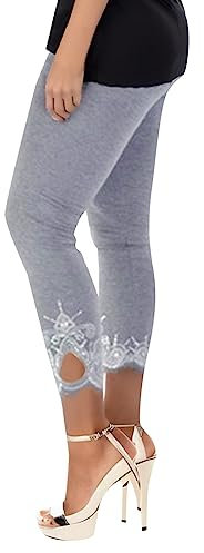 HHOP Halloween Sportanzug Top Damen Sommer Bauchfrei Leggins Damen Sexy Damen-Hautberührende, Tasche, hohe Taille, Fitness, Batik-Hip-Lifting-TightYoga-Hose Bad Taste Outfit Damen Damen