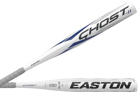 Easton | GHOST YOUTH Fastpitch Softball Bat | -11 | 27 | White/Blue