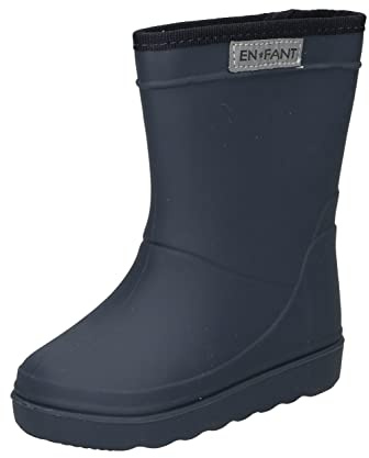 EN FANT Kinder Gummistiefel Solid Marine 27