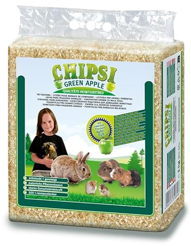 CHIPSI Plus Grüner Apfel, 15 l, 1 kg, 6 Stück