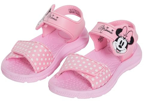 Disney Sandali Minnie Mouse per Ragazze Ciabatte estive Scarpe da Spiaggia Impermeabili in Eva