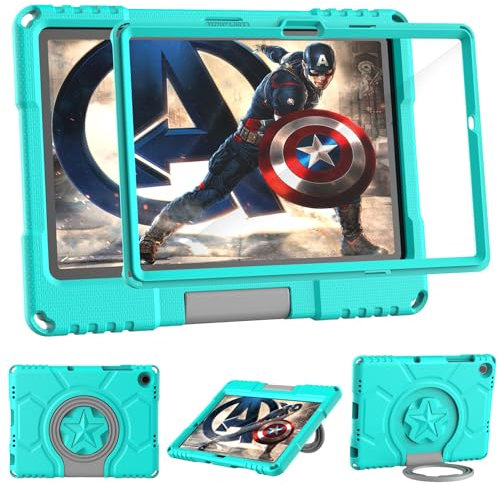 Patamiyar Custodia per bambini per Samsung Galaxy Tab A9 Plus 11 pollici 2023 con pellicola protettiva per lo schermo, antiurto Galaxy Tab A9+ Plus Custodia con manico supporto per tablet Samsung A9