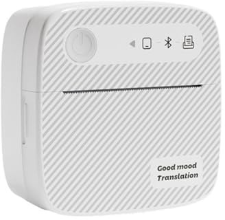 Qussedser Label Maker Machine with Tape Portable Bluetooth Label Printer Inkless Labeler for Home Kitchen School Office