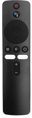 sostituzione telecomando vocale Fit per Xiaomi MI Box S XMRM-006 MI TV Stick MDZ-22-AB MDZ-24-AA Smart TV Box, nero, 1 PC