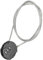 TOP-VIGOR 1 cadenas à combinaison de 80 cm, cadenas d'extérieur à 3 chiffres réinitialisable étanche avec câble métallique, cadenas antivol de 80 cm pour bagages, casier, clôture, boîte à outils, sac