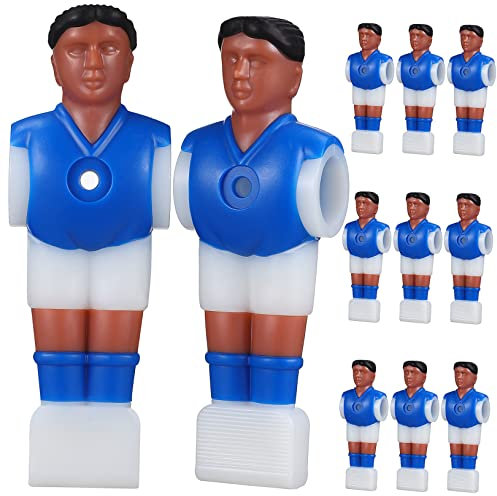 Gatuida 11 Stück Marionette Kicker Mechanische Puppe Kicker Männer Ersatz Foosball -tischzubehör Puppenfußball Fußballfiguren Kicker Männer Kicker Spieler Für Fußballspieler Harz