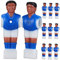 Gatuida 11 Stück Marionette Kicker Mechanische Puppe Kicker Männer Ersatz Foosball -tischzubehör Puppenfußball Fußballfiguren Kicker Männer Kicker Spieler Für Fußballspieler Harz
