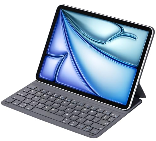 Smart iPad Keyboard Folio - Batteria sostituibile (durata 365 giorni) - Compatibile con iPad Air 13 (M3 2025/M2 2024) e iPad Pro 12,9 (6/5/4/3) - Custodia Magic Keyboard con 2 angoli di visione