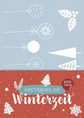 Fensterbild-Set Winterzeit: Fensterbilder