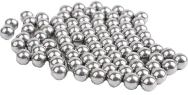 Palle Diablo Sfere in Acciaio Calibro 50, per T4E HDR50 TR50 TP50 HDP50, per Paintball e Fionda, Made in Italy