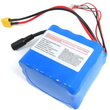 ExPrismarx RC Boat Battery, 12V 20000mAh Lithium Battery for V030/V080 RC Bait Boats, Replacement Spare Parts Accessory Reliable Backup Power for Uninterrupted Performance