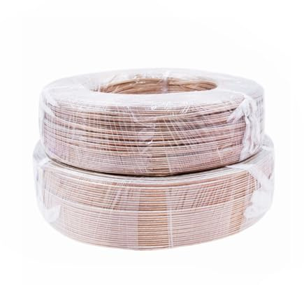 Filo metallico, filo elettronico, Cavo elettrico a 2 pin, cavo trasparente, 30, 28, 26, 24, 22, 20, 18, 16 AWG, striscia LED in PVC UL2468, di prolunga audio(20M-16AWG)