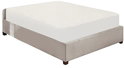 Niys Luxus-Bettwäsche, Spannbettlaken aus 100 % gebürstetem Baumwollflanell, extra tief (40 cm), für Super-Kingsize-Bett, cremefarben