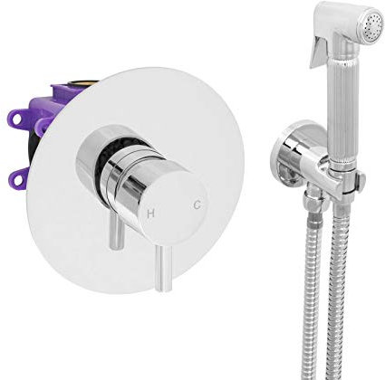 Welfenstein Unterputz Bidet Set BS13 Spraybrause Bidetbrause Intimdusche Hygienedusche