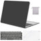 MOSISO Compatible with MacBook Air 13 inch Case M1 2021 2020 2019 2018, Hard Shell for MacBook Air M1 Case 13.3 inch A2337 A2179 A1932 & Keyboard Cover & Screen Film & Storage Bag, Space Gray