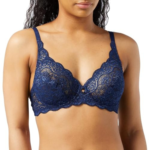 Triumph Women's Amourette 300 W X Bra, Deep Water, 32F