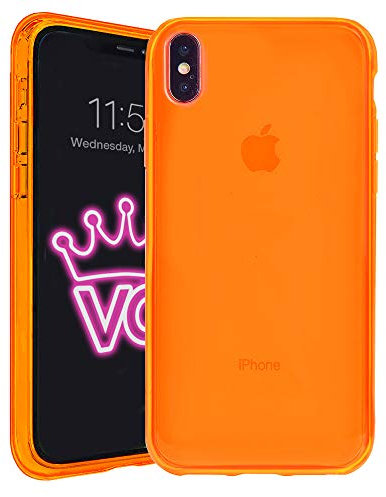 Velvet Caviar Compatible with iPhone Xs Max Case Neon (Neon Orange)