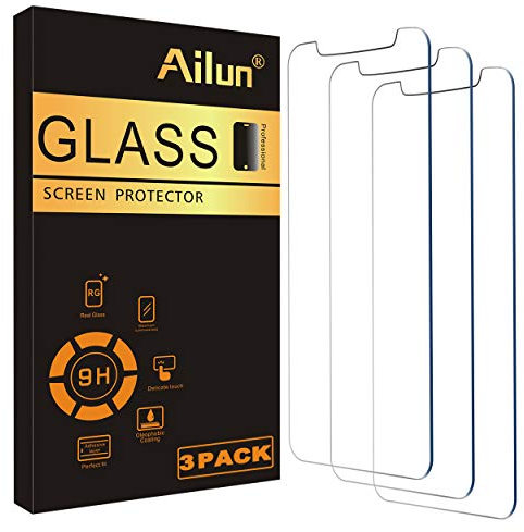 Ailun Glass Screen Protector for iPhone 12/iPhone 12 Pro 2020 6.1 Inch 3 Pack Tempered Glass