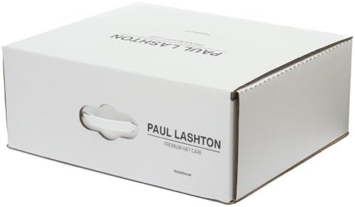 Paul Lashton Travel-Storage Hutbox Montecristi Stroh Panama Wollfilz Fedora Cowboyhüte weiß, Weiss/opulenter Garten, Einheitsgröße