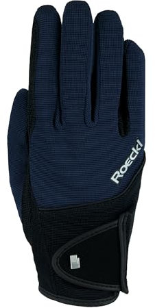 Roeckl Sports Reithandschuh Milano, Freizeit Sommer Handschuh, Marine 7