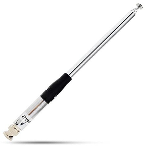 TWAYRDIO Antenna radio CB portatile telescopica BNC 27Mhz estendibile da 23,3 cm a 1,3 m Antenne per radioamatore CB Midland Cobra Uniden portatile/portatile