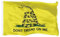 Dont Tread On Me Flagge, 7,6 x 12,7 cm, doppelseitig, strapazierfähig, 3-lagig, Gadsden-Flaggen, Banner – Libertarische Flagge mit lebendiger, leistungsstarker Schlange – mit 2 Ösen