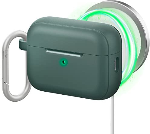 CYRILL by Spigen Ultra Color Mag Cover Compatibile con AirPods Pro 2 (2022) - Kale