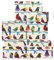 Tier-Geschenkpapier – 6 Bögen Geschenkpapier – Vogel-Geschenkpapier für Kinder – Geburtstags-Geschenkpapier für Baby Jungen Mädchen – Geschenkpapier für Männer und Frauen – Central 23