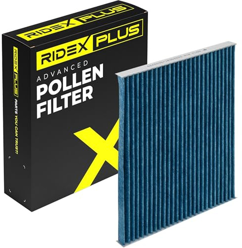 RIDEX PLUS 424I0592P Innenraumfilter Pollenfilter Aktivkohlefilter Höhe: 20 Breite: 265 Länge: 190 Kompatibel mit NISSAN Qashqai/Qashqai +2 I J10, NJ10 X-TRAIL T31 SERENA C25 SERENA C26