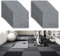 PVC Bodenbelag, Vinylboden Selbstklebend, Selbstklebende Fliesen, Fliesen Bad Boden, Fliesenoptik Vinylboden Bodenfliesen, 30 * 30cm,4mm (Hellgrau 32pcs)