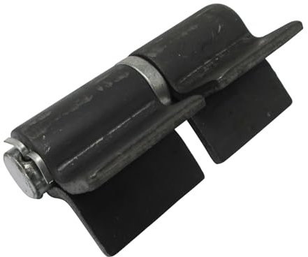 Anschweißscharnier Ø 20x115 mm Stahl mit Doppel Fahne Flügelscharnier Anschweißband Scharnier