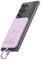 VEEKTOMX Batterie Externe 5000mAh, Légère & Ultra Fine Power Bank avec USB C Câble Intégré (Charge Non sans Fil), Batterie Externe Compatible pour Samsung/iPhone 15/Huawei/Xiaomi (Violet)