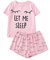 Sommer Kurzarm Top Und Short Nachtwäsche Hausanzug Zweiteilige Sleepwear Freizeitanzug Mit Tasche - Hausanzug Damen Sommer Schlafanzug Loose Morgenmantel Casual Nachtwäsche Sleepshirt-Pyjama