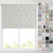 Barnes Blinds - Blackout Pattern Roller Blinds for Windows, Custom Cut to Size - Thermal Fabric Durable Fittings Easy Fit (Woodland Leaf 91.5cm)