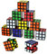 12 Stück Mini Zauberwürfel Set, 3 * 3 * 3cm Magic Würfel Party Mitgebsel Kindergeburtstag Gastgeschenke für Weihnachten Reisespiele Geburtstag, Klein Magic Cube für Mädchen und Jungen