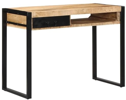 vidaXL Escritorio 100x50x75 cm Madera Maciza Mango