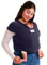 Sleepy Wrap Tragetuch Baby Neugeboren bis Kleinkind - Freihändige Baby Trage, Elastisches Tragetuch Baby Neugeboren, Ergonomisches Baby Tragetuch, Einfach zu bindende Babytrage (Navy Blue)
