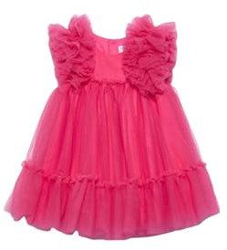 Abel & Lula Vestito Tulle per Bimba Fucsia 12 Mesi (80cm)