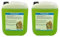 FABA Flüssigseife, Handseife grün Limette, 2 x 10 L, Seife für Seifenspender