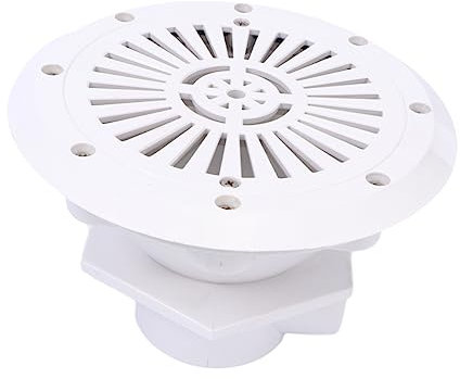 VICASKY 1stück Swimming Pool Hauptablauf In-ground Bodenablauf Für Effektive Wasserentwässerung Geeignet Für Standard- Einfache Installation Weißes Design