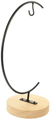 GLEAVI Hanging Globe Plant Pot Stand Rack Sturdy Iron Frame Terrarium Desktop Holder for Air Plants Home Decoration Compact Design for Indoor Use