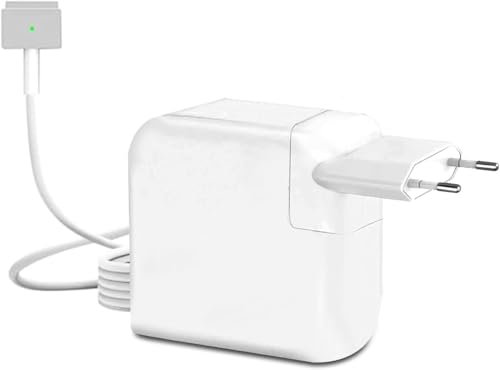 Chargeur Compatible avec Mac Book Pro, Chargeur T- Tip 60W, Compatible avec Mac Air/Pro 11 / 13 2012, 2013, 2014, 2015 et mi - 2017, Modèle A1425 A1435 A1465 A1466 A1502