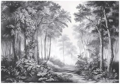 WallArena Papier peint photo intissé, Paysage, 300x210cm | Papier peint intissé de haute qualité, pour salon et chambre, revêtement mural, papier peint effet 3D - colle incluse.